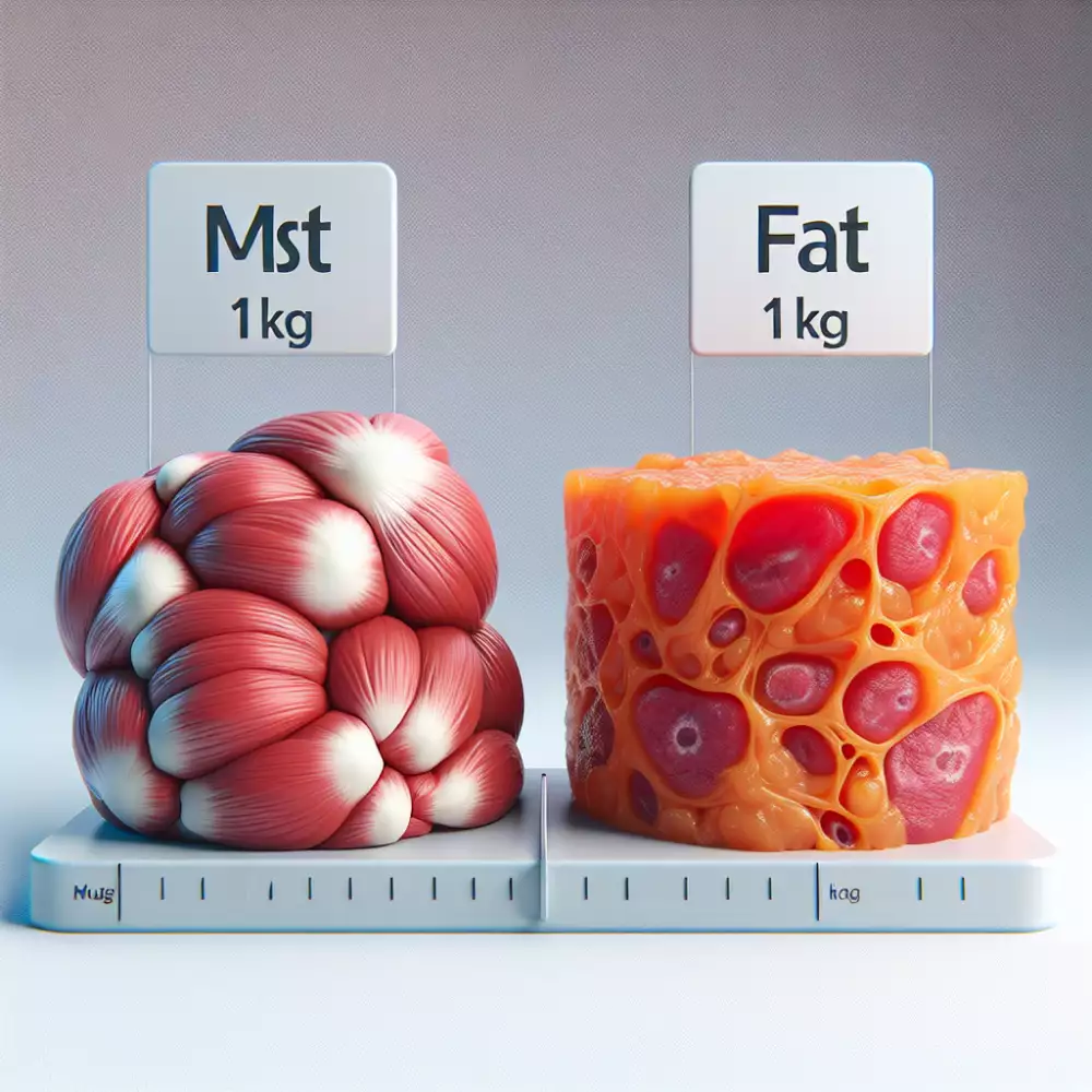 1 kg tuku vs 1kg svalů