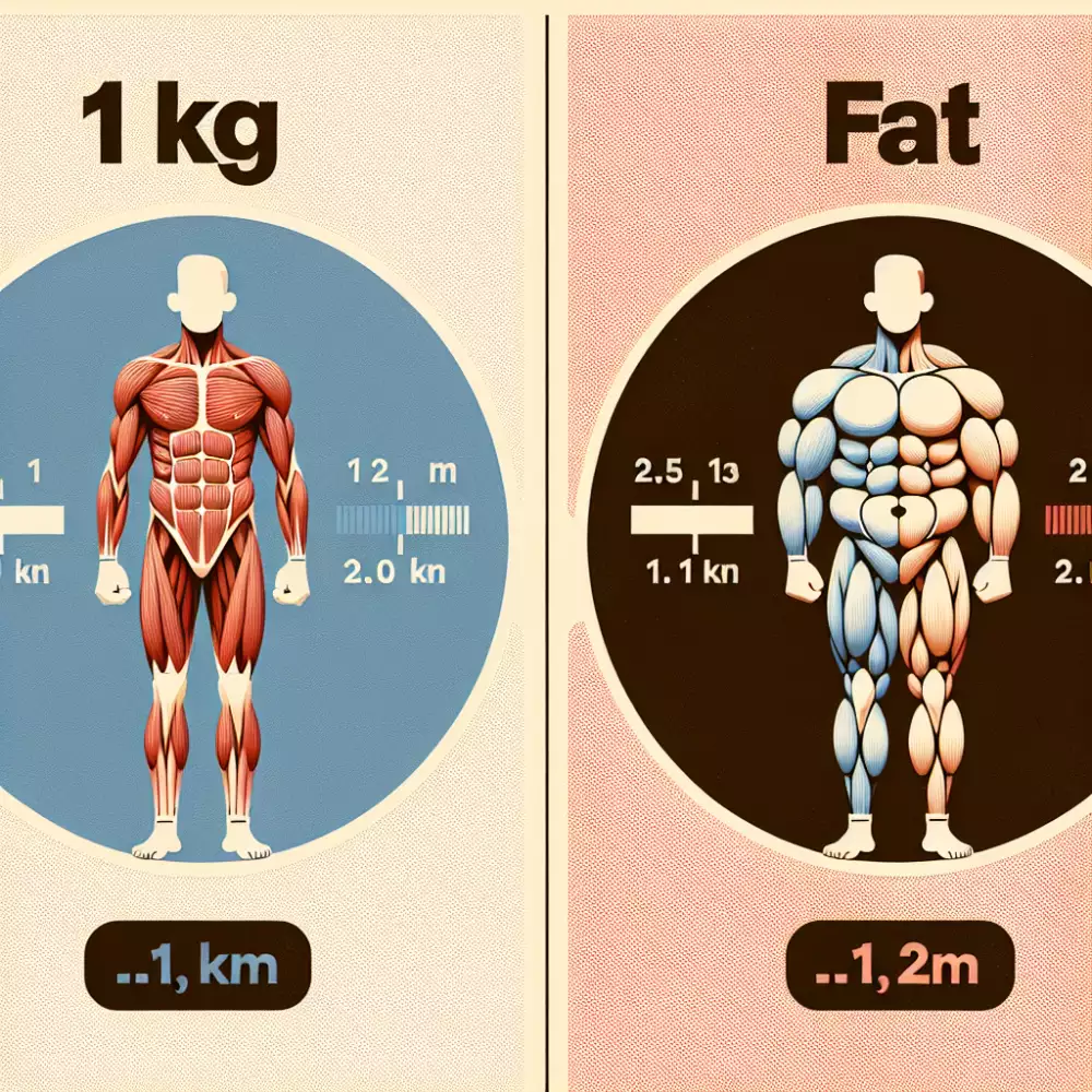 1 Kg Tuku Vs 1Kg Svalů