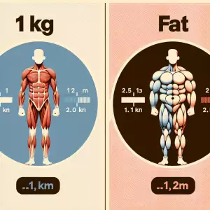 1 Kg Tuku Vs 1Kg Svalů