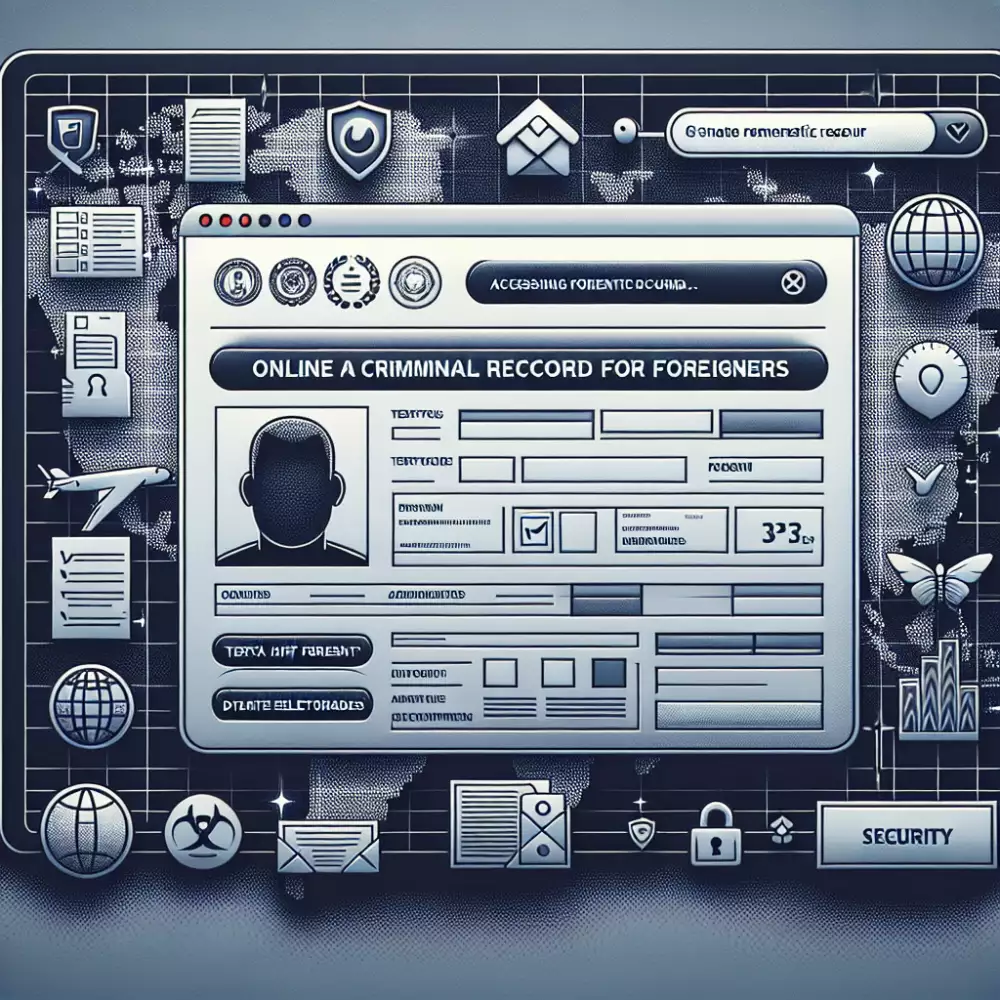výpis z rejstříku trestů pro cizince online