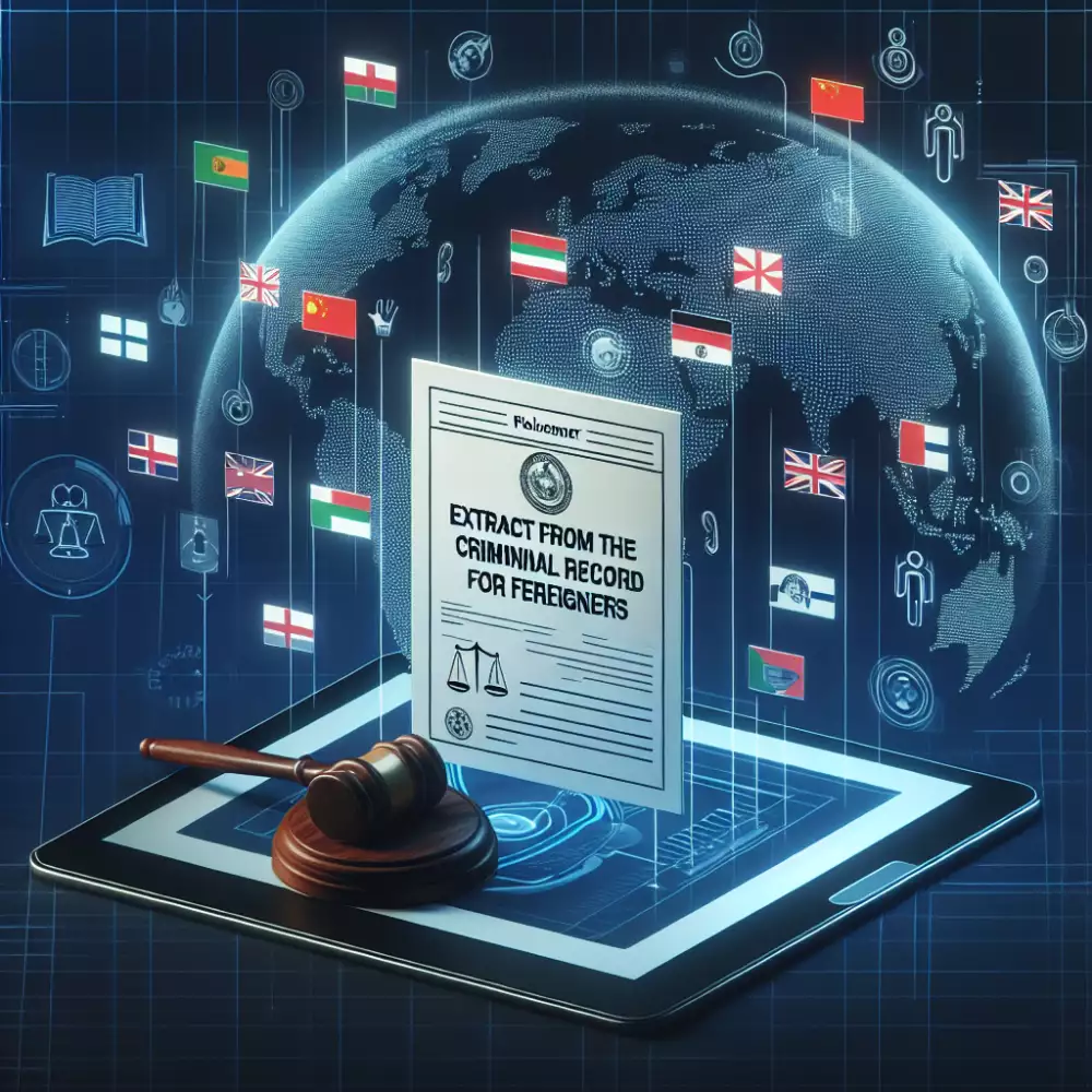 výpis z rejstříku trestů pro cizince online